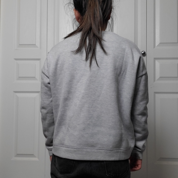 Grey graphic crewneck - Picture 4 of 5